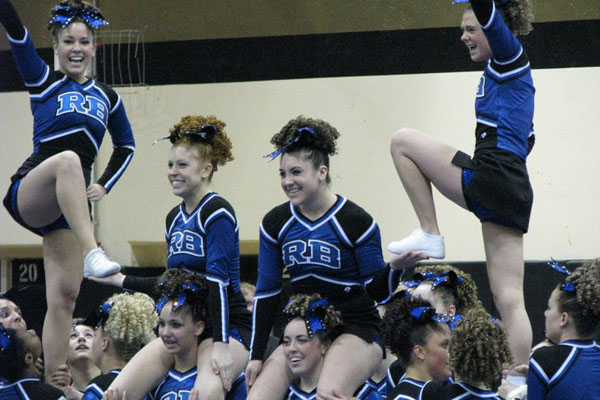 Cheerleaders one shy of advancing to Day Two at State