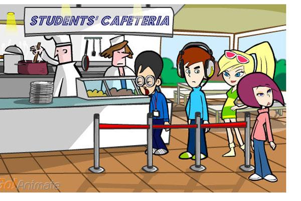 Carey's Comix (Episode 2) Lunch Line Blues