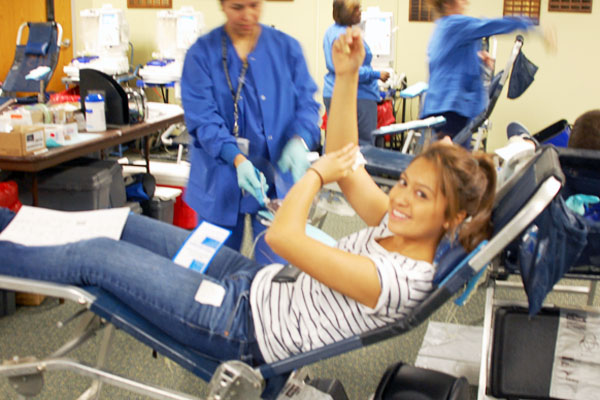 Blood drive saves hundreds of lives