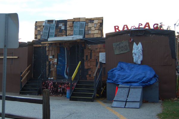 If you arent dressing up in costume and trick-or-treating tonight, check our slideshow for five other ways to celebrate.  Shown above, the Jaycees Haunted House, with its Redneck Rampage theme this year, is sure to be a crowd pleaser.