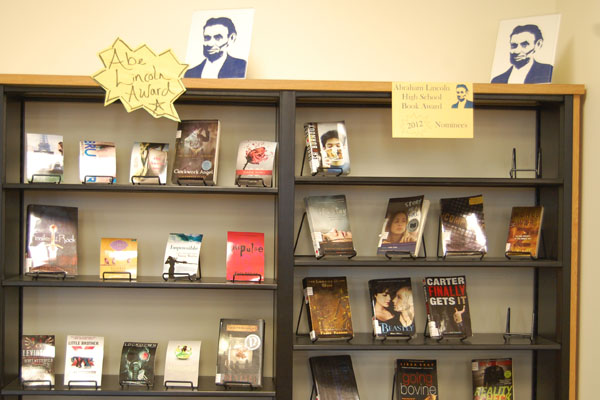 This year, participants can choose from over twenty books on the Abraham Lincoln Illinois High School Book Award List.