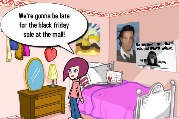 Will you survive being trampled at the mall on Black Friday?  Will Carey?