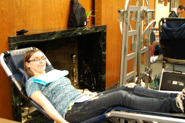 Despite falling short of their goals, Student Association is still pretty pleased with the 92 pints of blood they collected in the first annual Blood Drive of the 2012-13 school year.