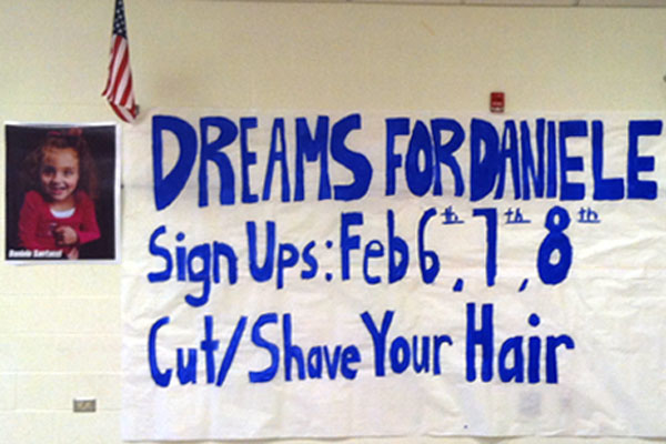 Dreams for Daniele Mural for Sign-Ups