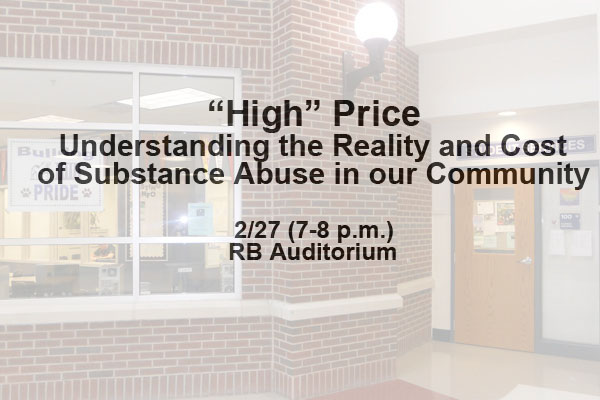 Parents and teens are invited to attend an informational workshop featuring addictions specialist Margo Bristow about the community dangers of permitting substance abuse.