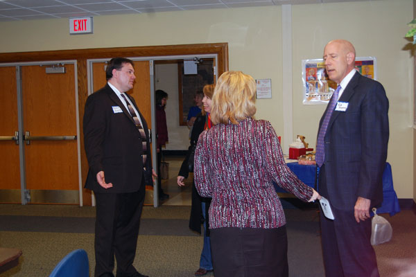 Board Members Attend the PTO Meeting