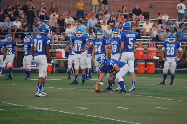 RB's football team faced a challenge when it lost Matt Chapp and Jack VandeMerkt against West Side.