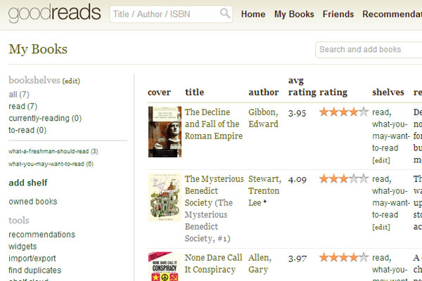 Looking for something to read?  Check out the new Clarion Goodreads page.