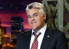 Jay Leno posing for a picture before an episode of the tonight show