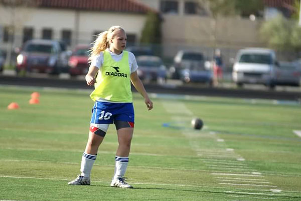 Junior Ashley Ferguson figures to be a key leader for this year's girls' soccer team.