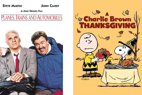 Two Thanksgiving classics starring none other than Steve Martin, John Candy, and Charlie Brown