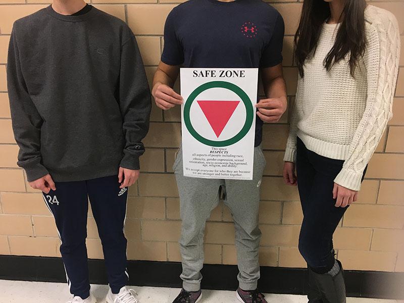 Accept dont except: Safe zone posters promote respect