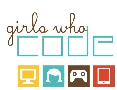 Displaying the Girls Who Code logo. 