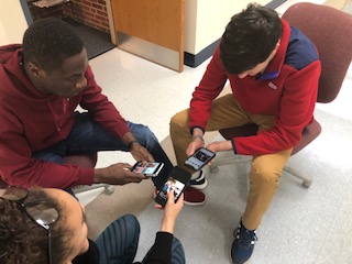 Teens using different forms of social media instead of communicating face-to-face.