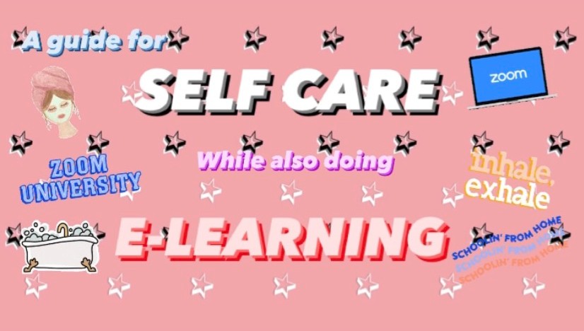 How+to+do+self+care+when+in+quarantine%21+Collage+by+Ashley+Whigam.