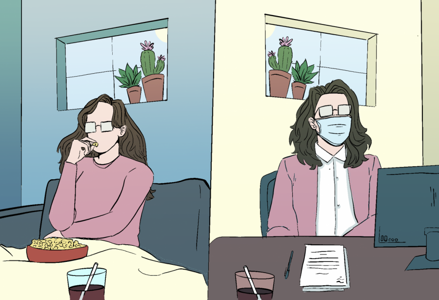 How quarantine culture has changed. Illustration by Ali Beatty.