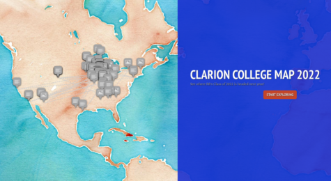 The 2022 Clarion College Map
