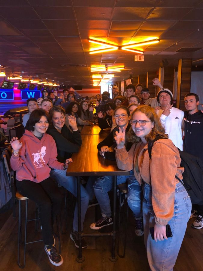 RB+students+at+bowling+outing+at+AMF+lanes+in+Lyons.+Photo+courtesy+of+Dr.+Hector+Freytas.