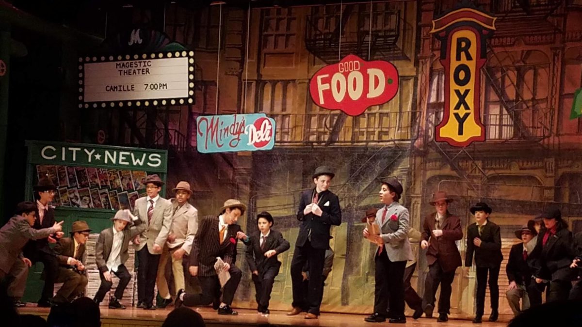 Photo of Hausers production of Guys and Dolls. Photo courtesy of Lisa Geiger.