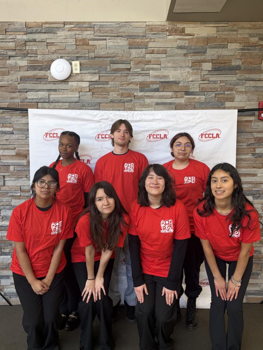 FCCLA students at state competition. Photo courtesy of Kiley Fletcher.
